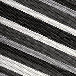 Alfombra Natural Stripe 160X230 Negro 252893 DIB