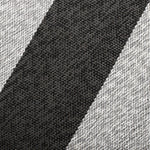 Alfombra Natural Stripe 160X230 Negro 252893 DIB