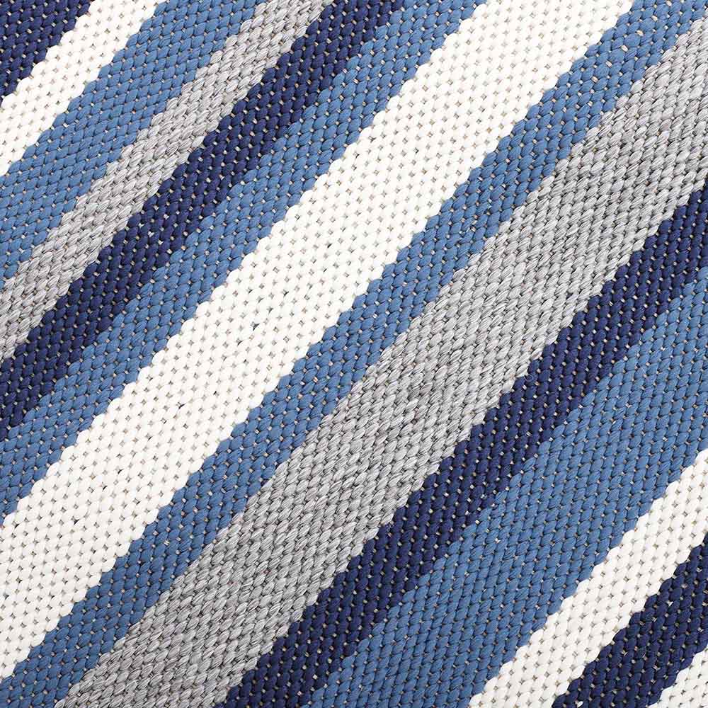 Alfombra Natural Stripe 190X290 Azul 252891 DIB