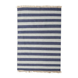 Alfombra Natural Stripe 190X290 Azul 253201 DIB