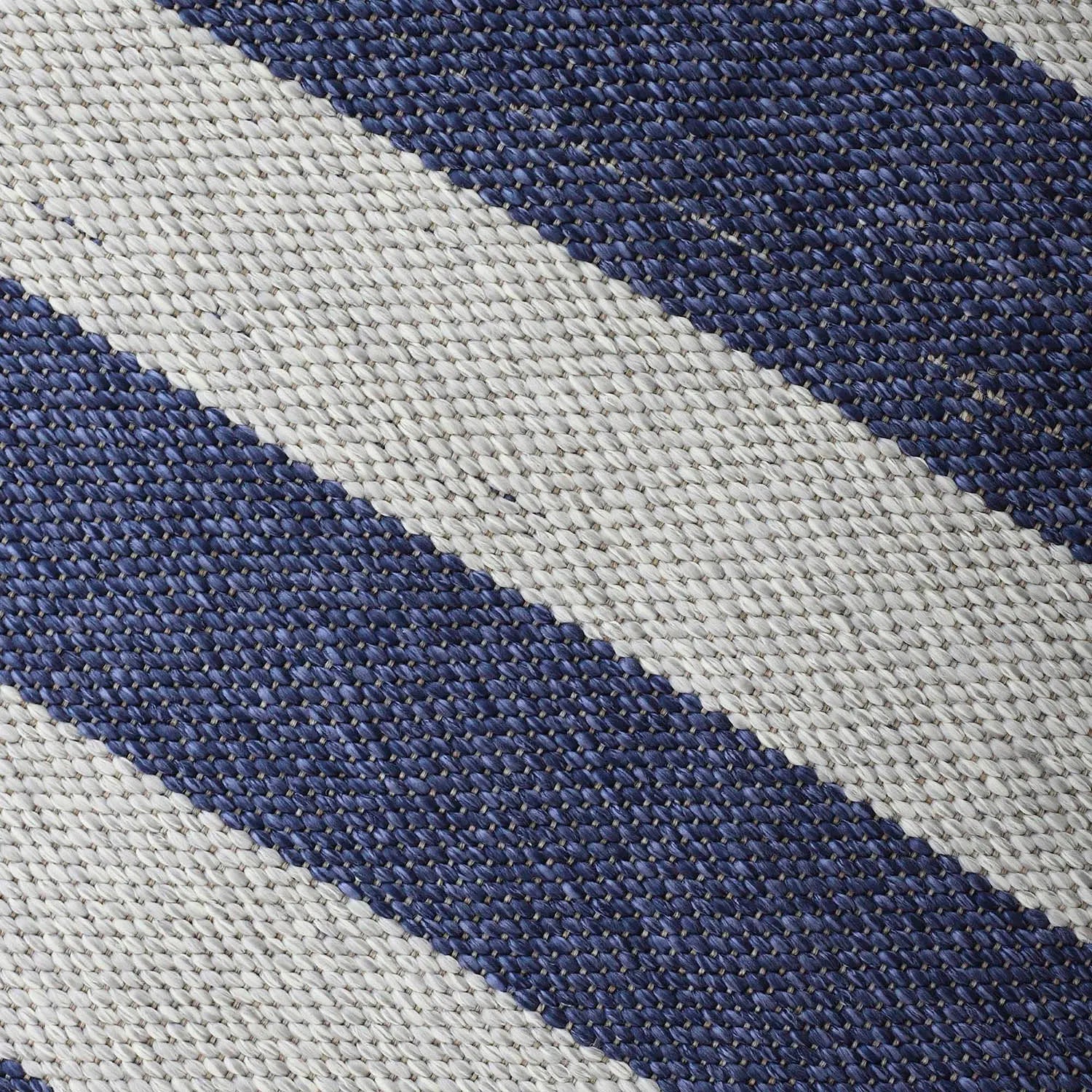 Alfombra Natural Stripe 190X290 Azul 253201 DIB