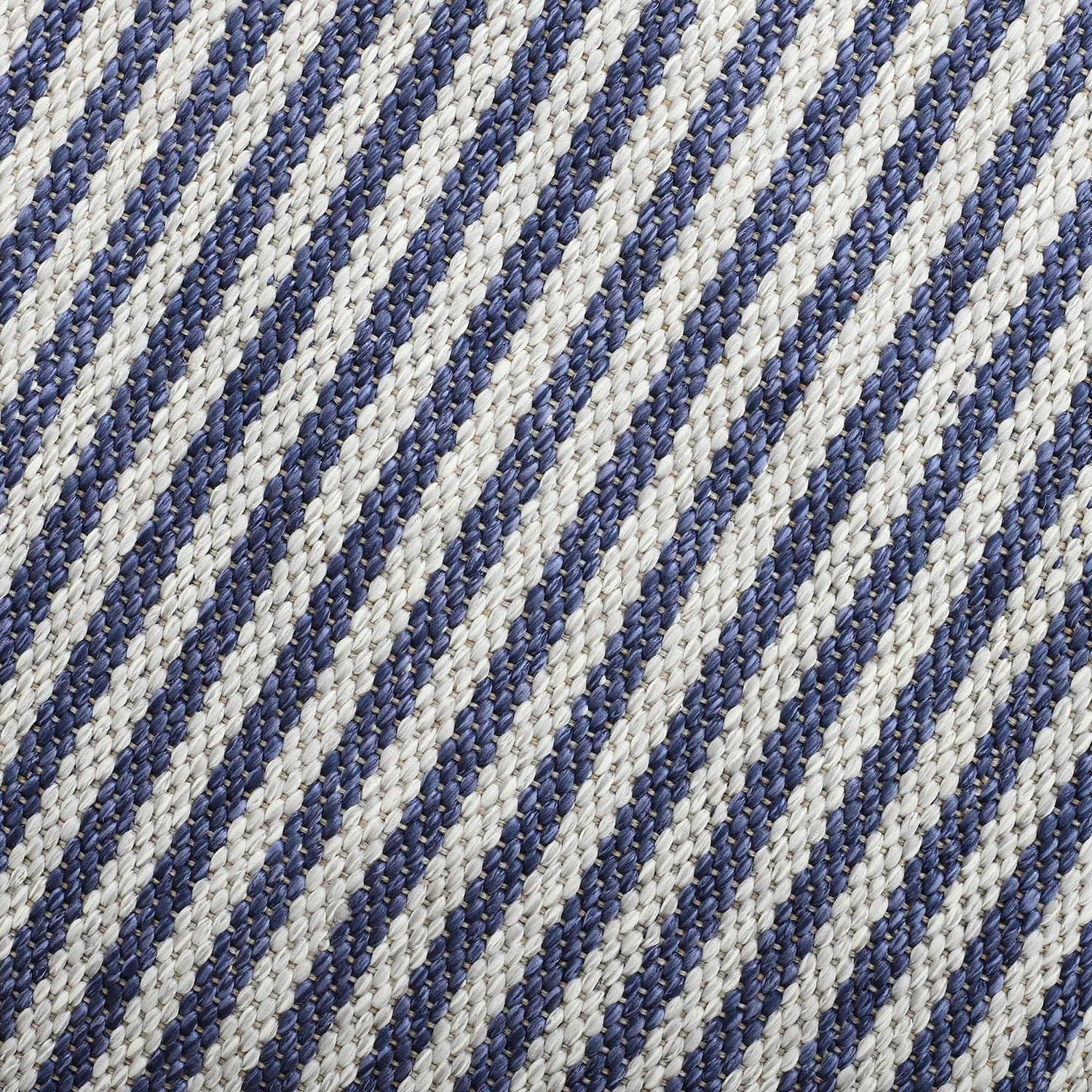 Alfombra Natural Stripe 190X290 Azul 253201 DIB