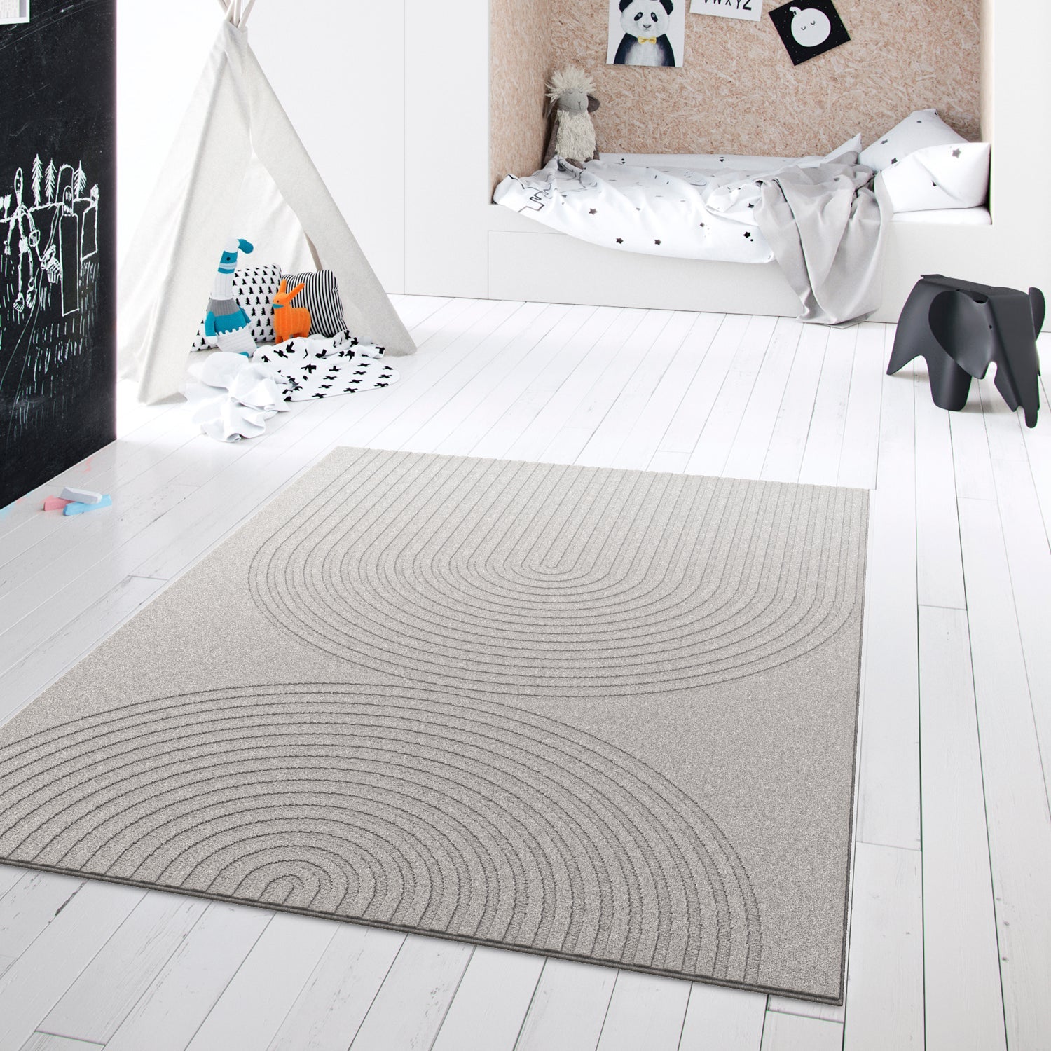 Alfombra Marquis 240x340 Gris 421523 DIB