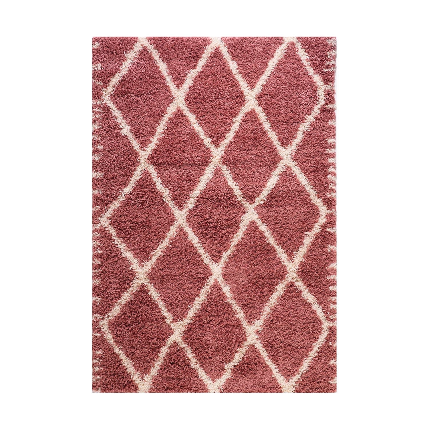 Alfombra Shaggy Design 180X275 Rosa 4536 DIB