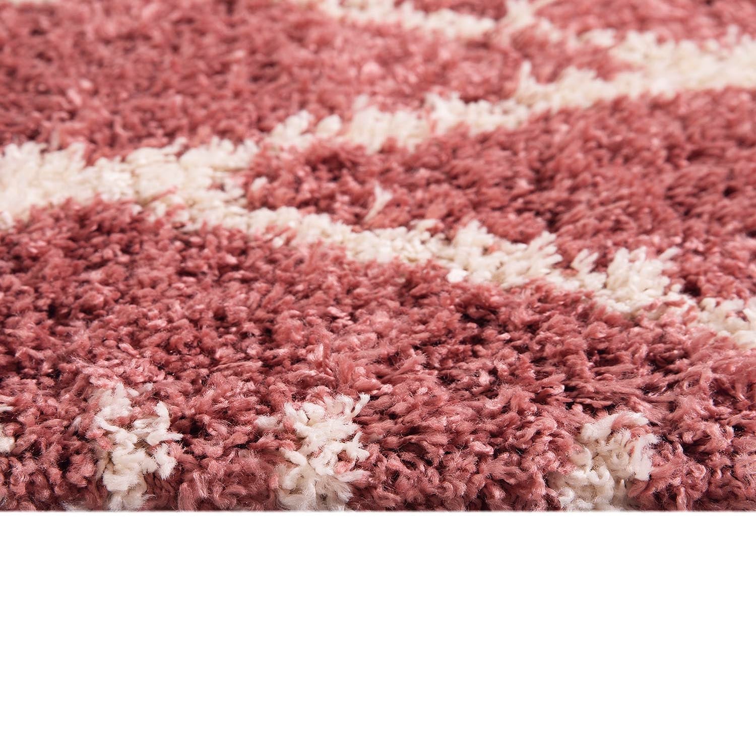 Alfombra Shaggy Design 180X275 Rosa 4536 DIB