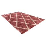Alfombra Shaggy Design 180X275 Rosa 4536 DIB