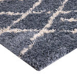 Alfombra Shaggy Design 180X275 Azul DIB