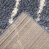 Alfombra Shaggy Design 180X275 Azul DIB
