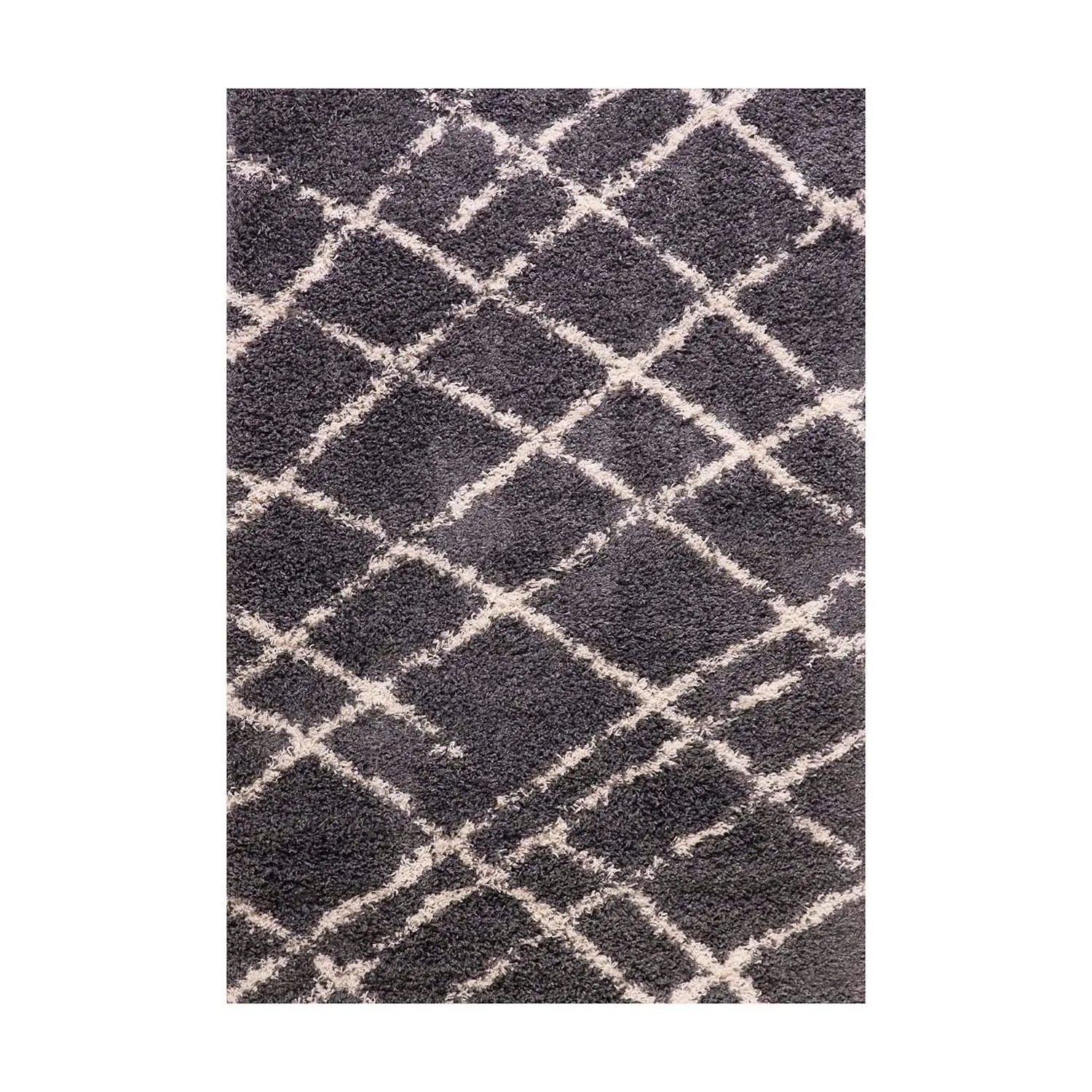 Alfombra Shaggy Design 180X275 Gris 138120 DIB