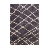 Alfombra Shaggy Design 180X275 Gris 138120 DIB