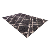 Alfombra Shaggy Design 180X275 Gris 138120 DIB