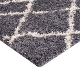Alfombra Shaggy Design 180X275 Gris 138120 DIB