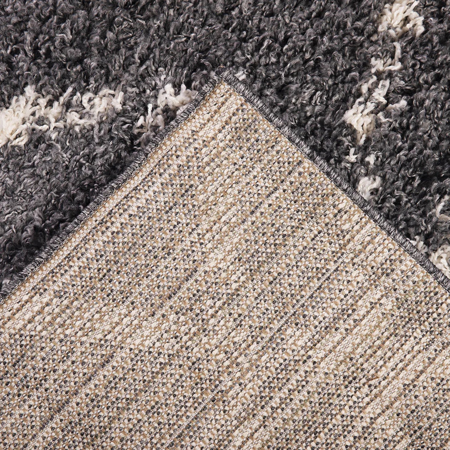 Alfombra Shaggy Design 180X275 Gris 138120 DIB