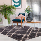 Alfombra Shaggy Design 180X275 Gris 138120 DIB