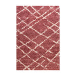 Alfombra Shaggy Design 180X275 Rosa 138136 DIB