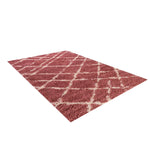 Alfombra Shaggy Design 180X275 Rosa 138136 DIB