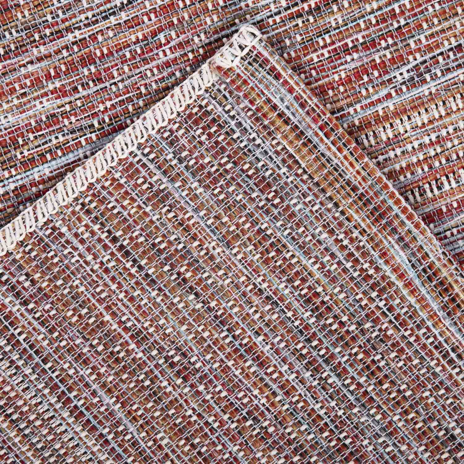 Alfombra Miramar 127X190 Rojo 985807 DIB