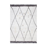 Alfombra Mystique 160x230 Blanco/ Gris DIB