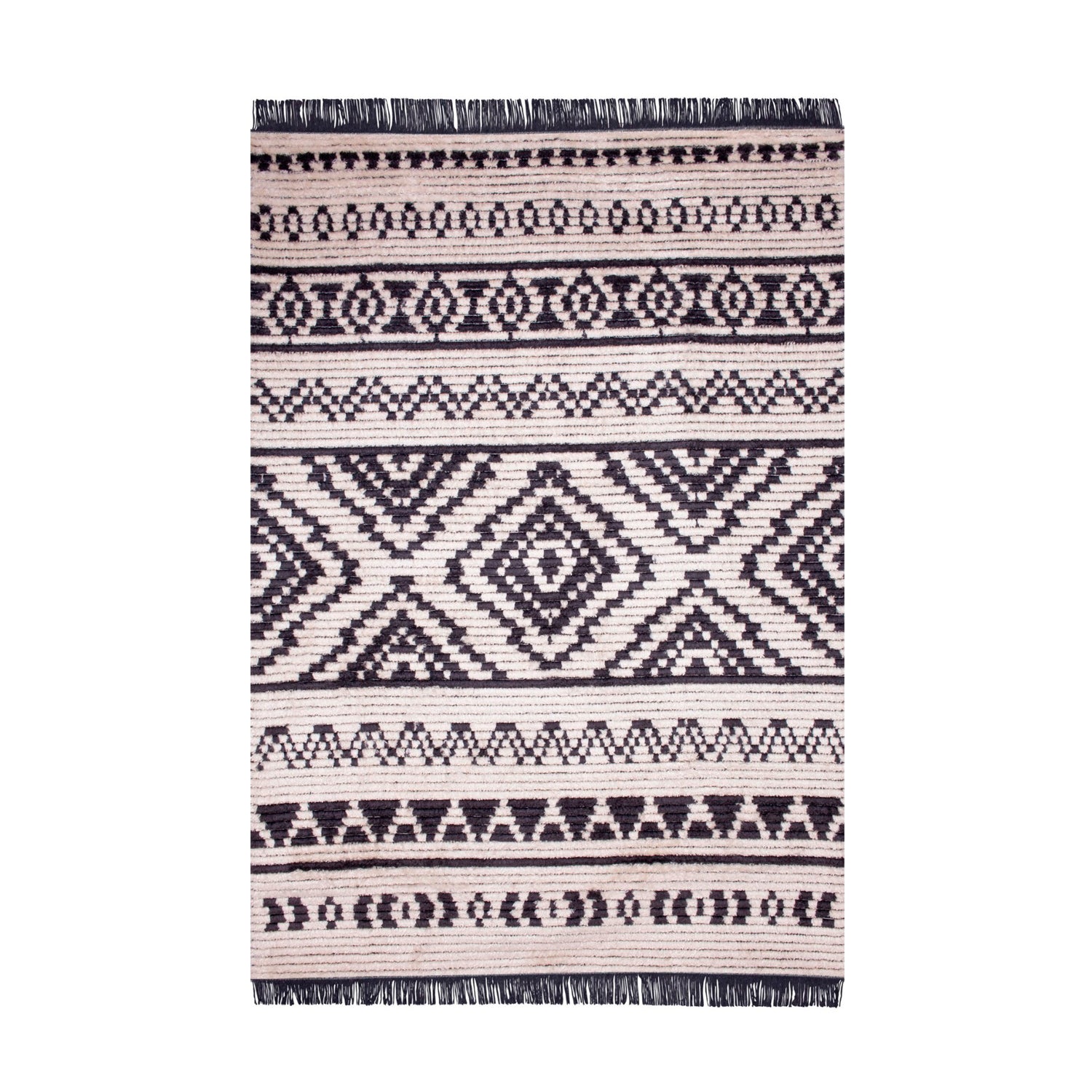 Alfombra Mystique 160x230 Beige/ Gris DIB