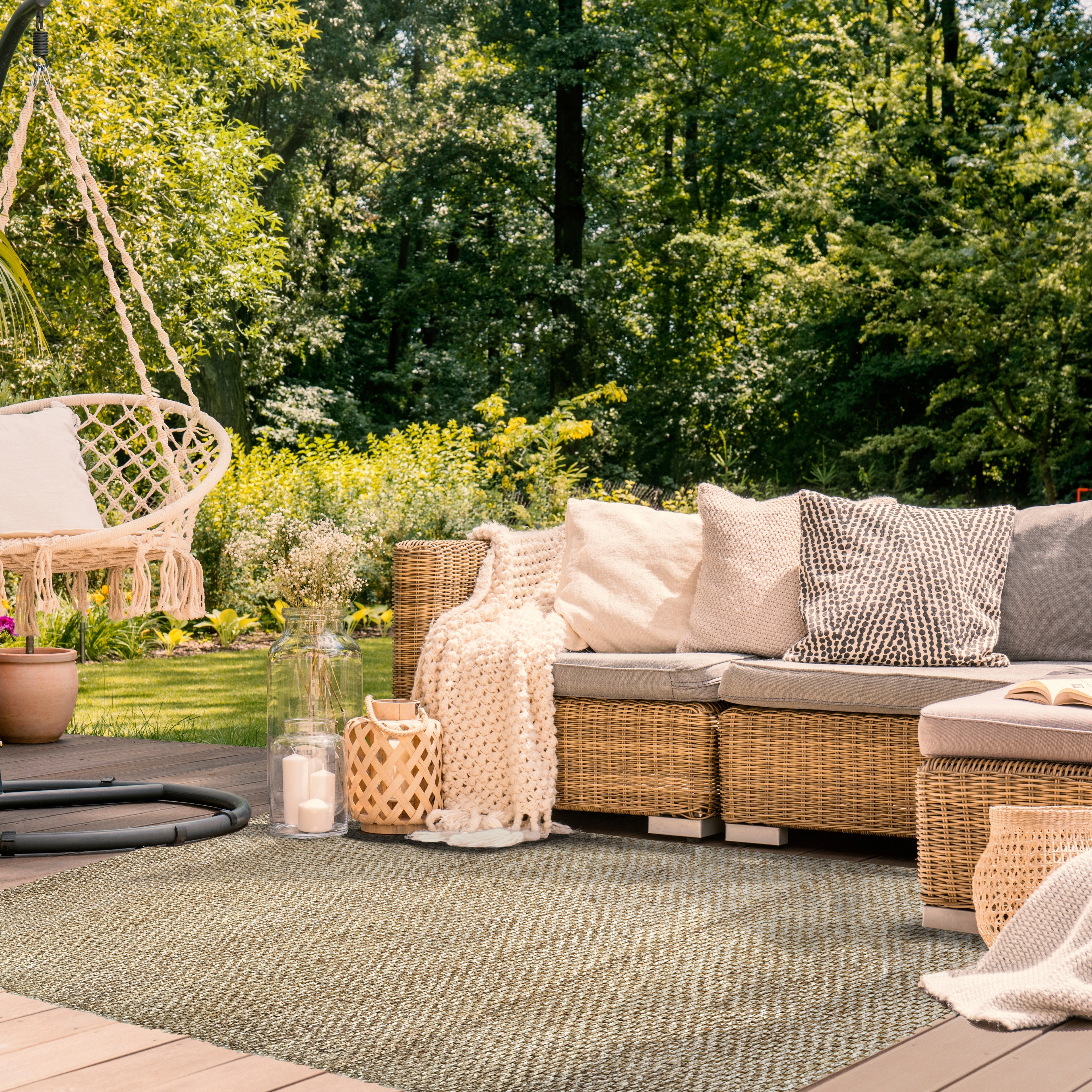 Alfombra Yute Woven Organic 230X330 DIB