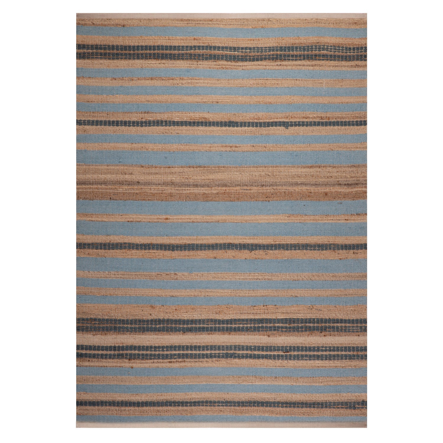 Alfombra Handwoven Wool Stripe 200x300 Café DIB