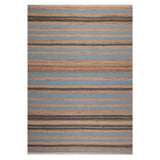 Alfombra Handwoven Wool Stripe 200x300 Café DIB