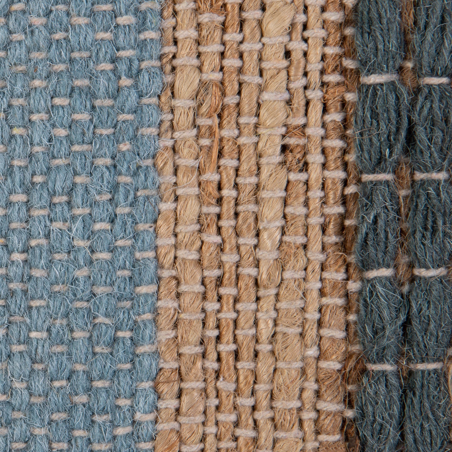 Alfombra Handwoven Wool Stripe 200x300 Café DIB