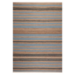 Alfombra Handwoven Wool Stripe 230x330 Café DIB