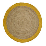 Alfombra Yute Red. Cancun 150X150 Mostaza DIB