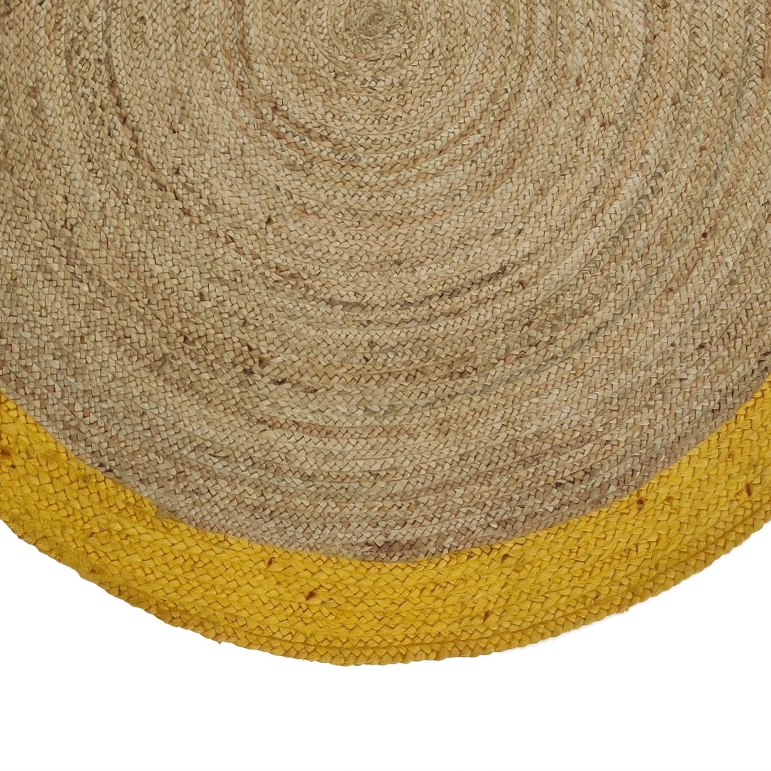 Alfombra Yute Red. Cancun 150X150 Mostaza DIB