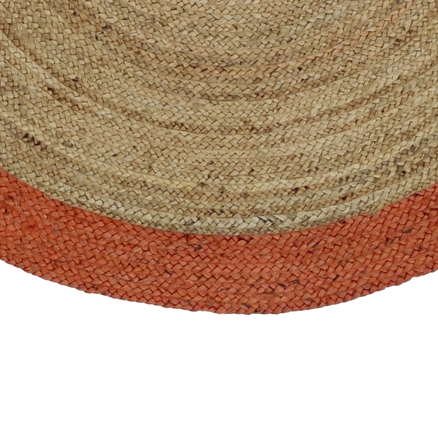 Alfombra Yute Red. Cancun 150X150 Naranjo DIB