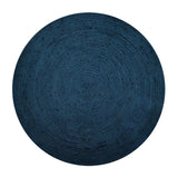 Alfombra Yute Red. Maui 150X150 Azul DIB