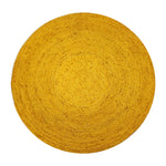 Alfombra Yute Red. Maui 150X150 Mostaza DIB
