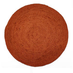 Alfombra Yute Red. Maui 150X150 Naranjo DIB