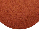 Alfombra Yute Red. Maui 150X150 Naranjo DIB