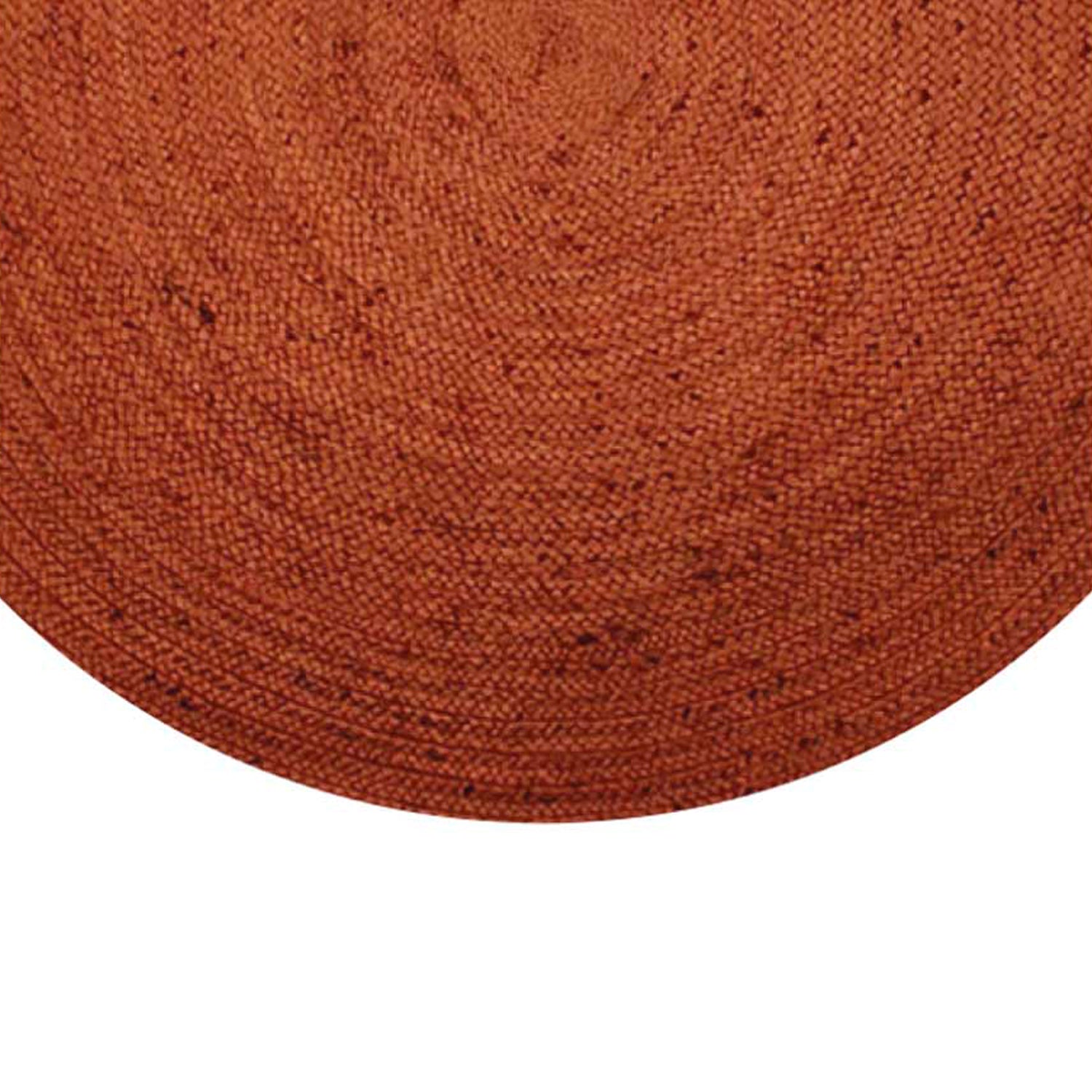 Alfombra Yute Red. Maui 150X150 Naranjo DIB