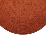 Alfombra Yute Red. Maui 150X150 Naranjo DIB