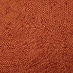 Alfombra Yute Red. Maui 150X150 Naranjo DIB