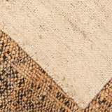 Alfombra Yute Lana Ibiza 54251 Nat/Blk 160X230 DIB