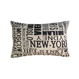 Cojin Lino Look Urban 30X50 Cities Hebra