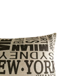 Cojin Lino Look Urban 30X50 Cities Hebra