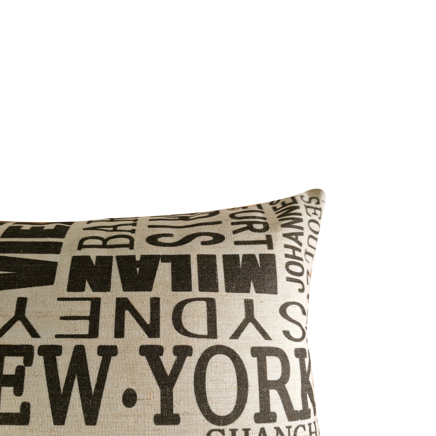 Cojin Lino Look Urban 30X50 Cities Hebra