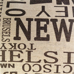 Cojin Lino Look Urban 30X50 Cities Hebra