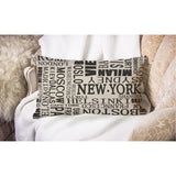 Cojin Lino Look Urban 30X50 Cities Hebra