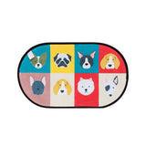 Limpiapiés Pets Design 35X60 Multicolor DIB