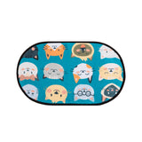 Limpiapiés Pets Design 35X60 Naranjo/Turquesa DIB