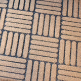 Limpiapiés Eco Rubber 45X75 Café DIB