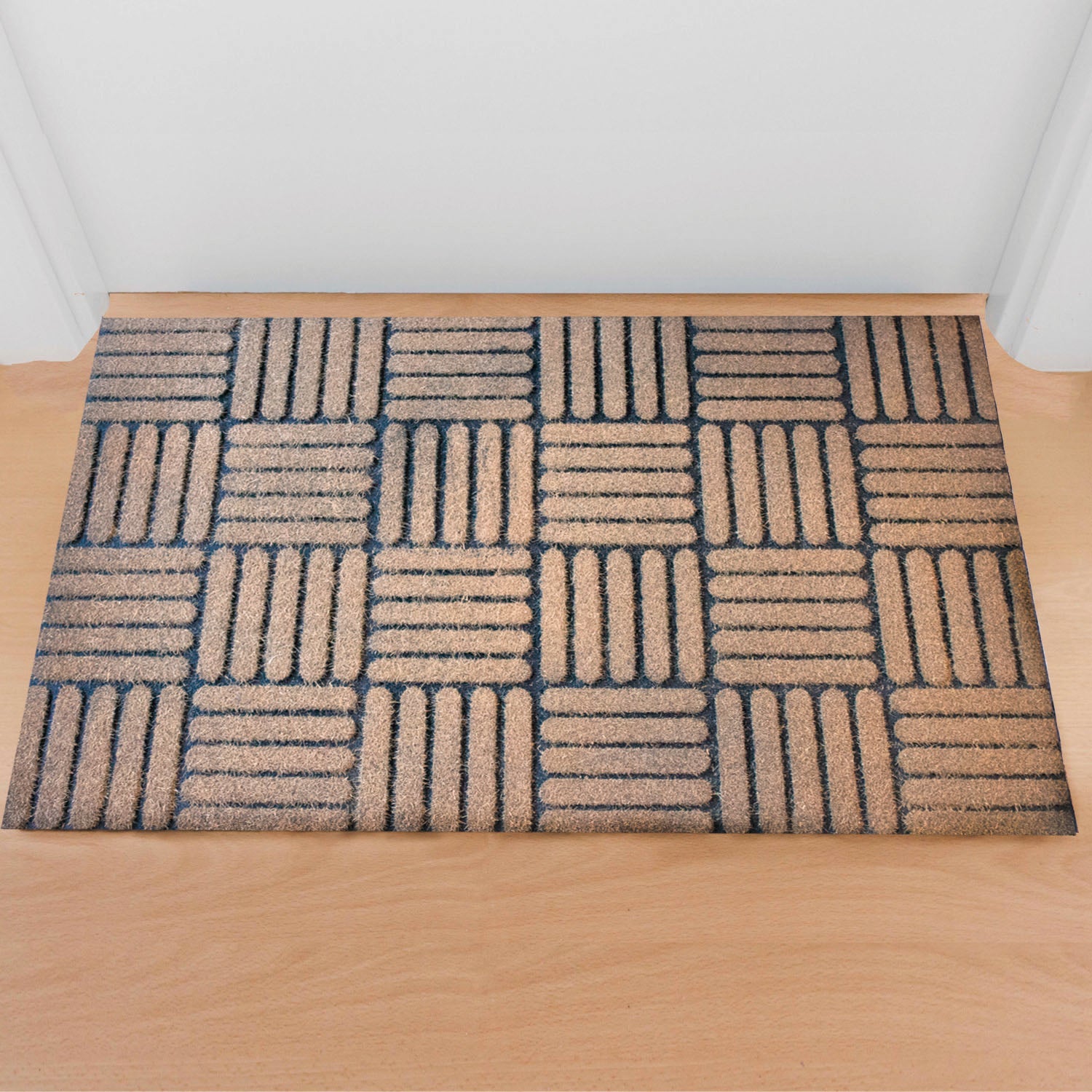 Limpiapiés Eco Rubber 45X75 Café DIB