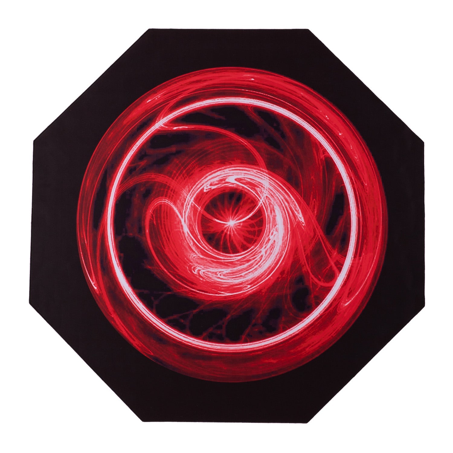 Protector de piso Gamer 117X117 Rojo DIB