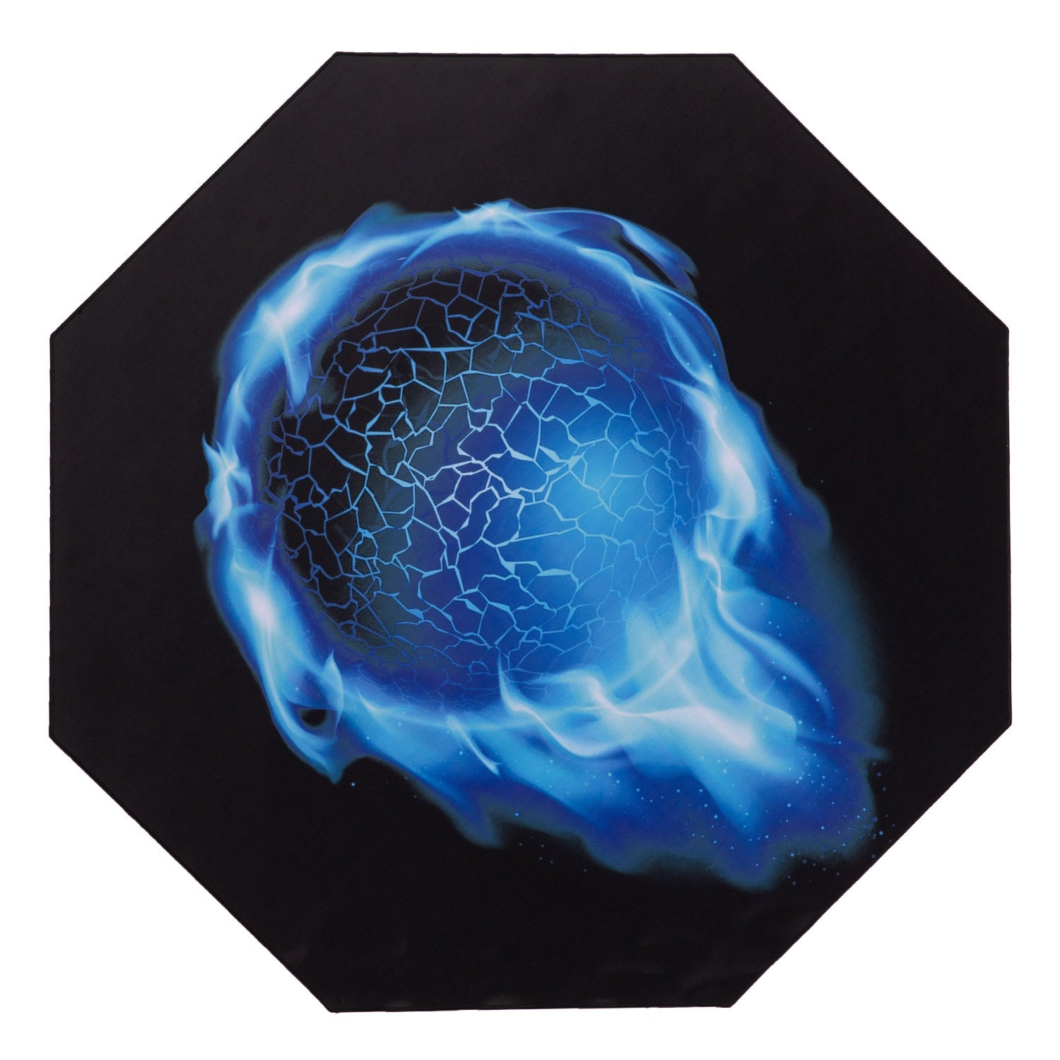 Protector de piso Gamer 117X117 Azul DIB